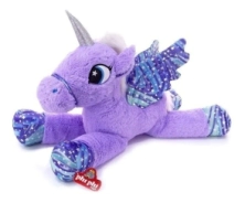 Unicornio Con Alas Brillantes 105cm