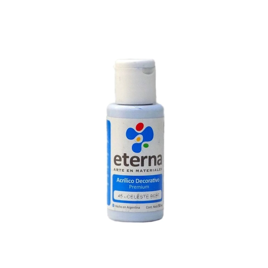Acrilico dec. Celeste 50ml Eterna