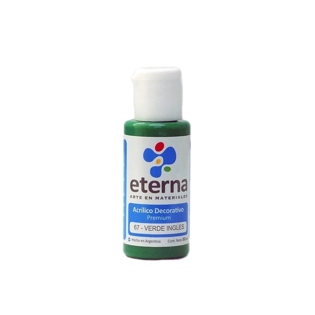 Acrilico dec. Verde ingles 50ml Eterna