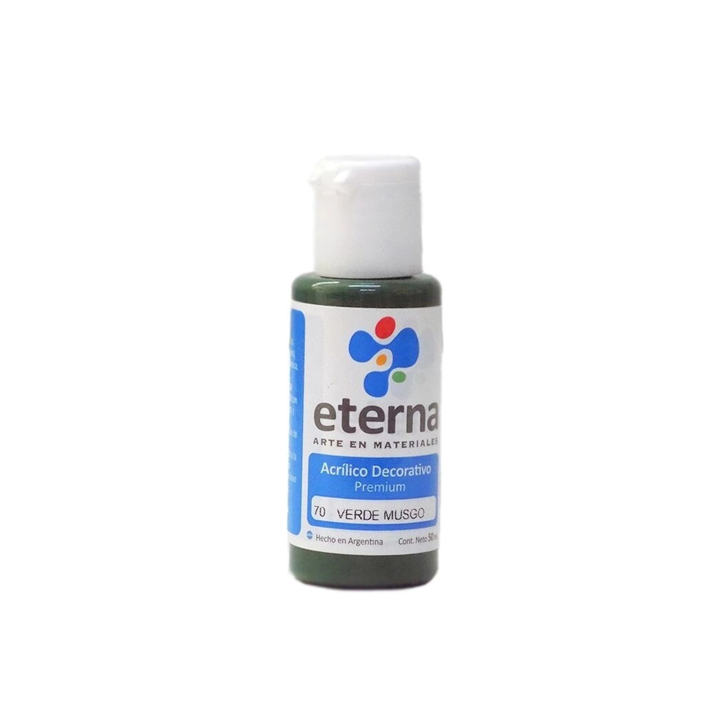 Acrilico dec. Verde Musgo 50ml Eterna