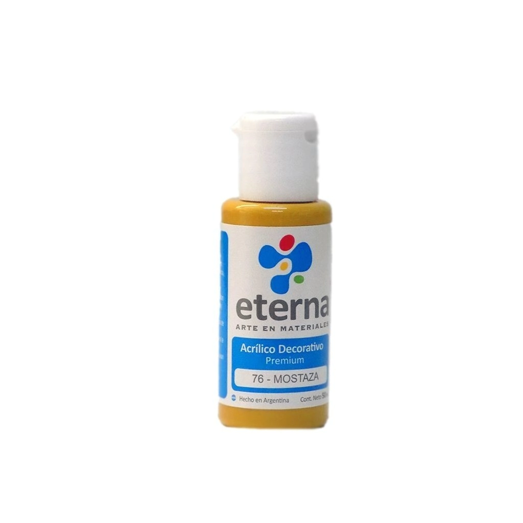 Acrilico dec. Mostaza 50ml Eterna
