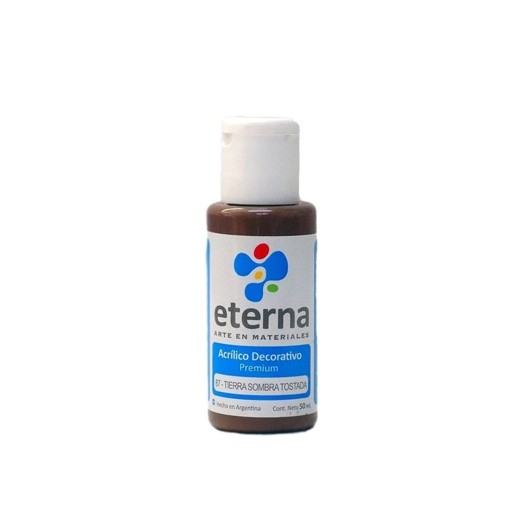 Acrilico dec. Tierra sombra tostada 50ml Eterna
