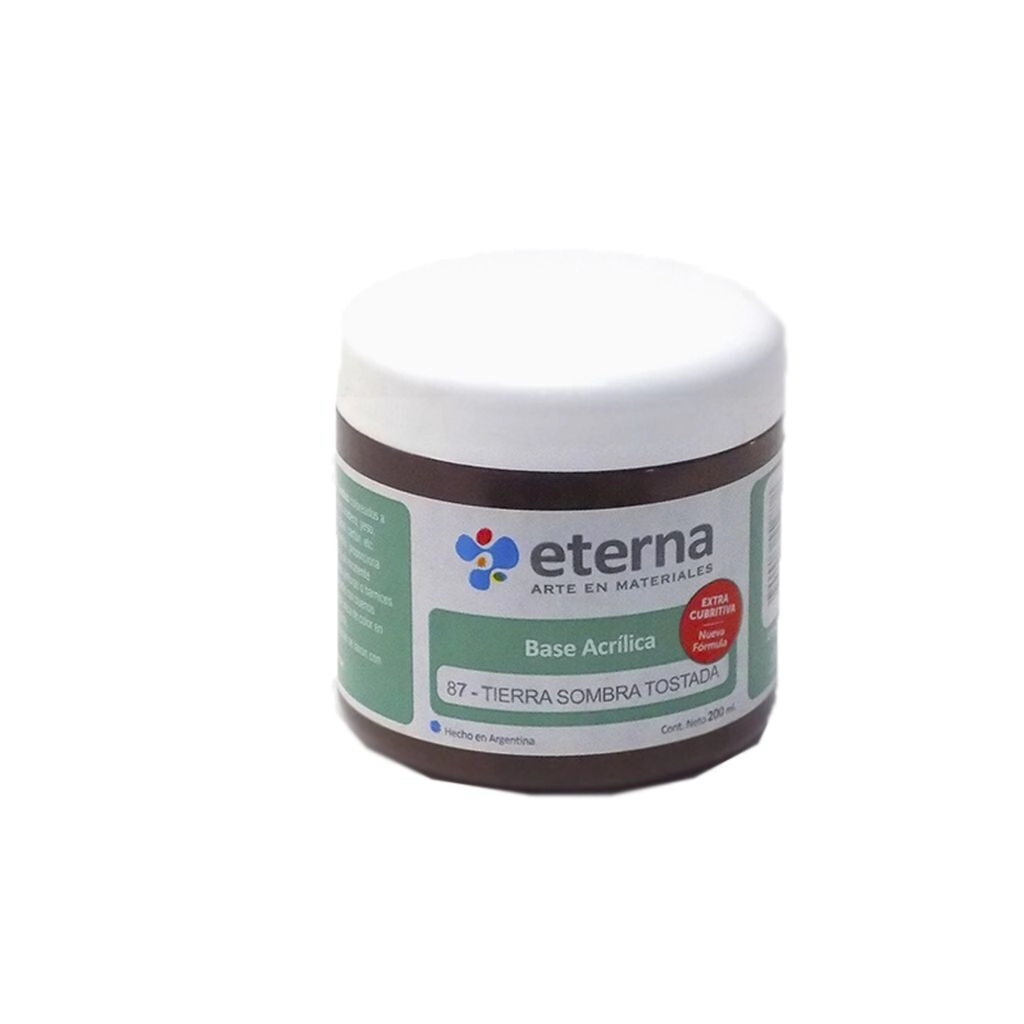 Base acrilica Sombra tostada 200ml Eterna