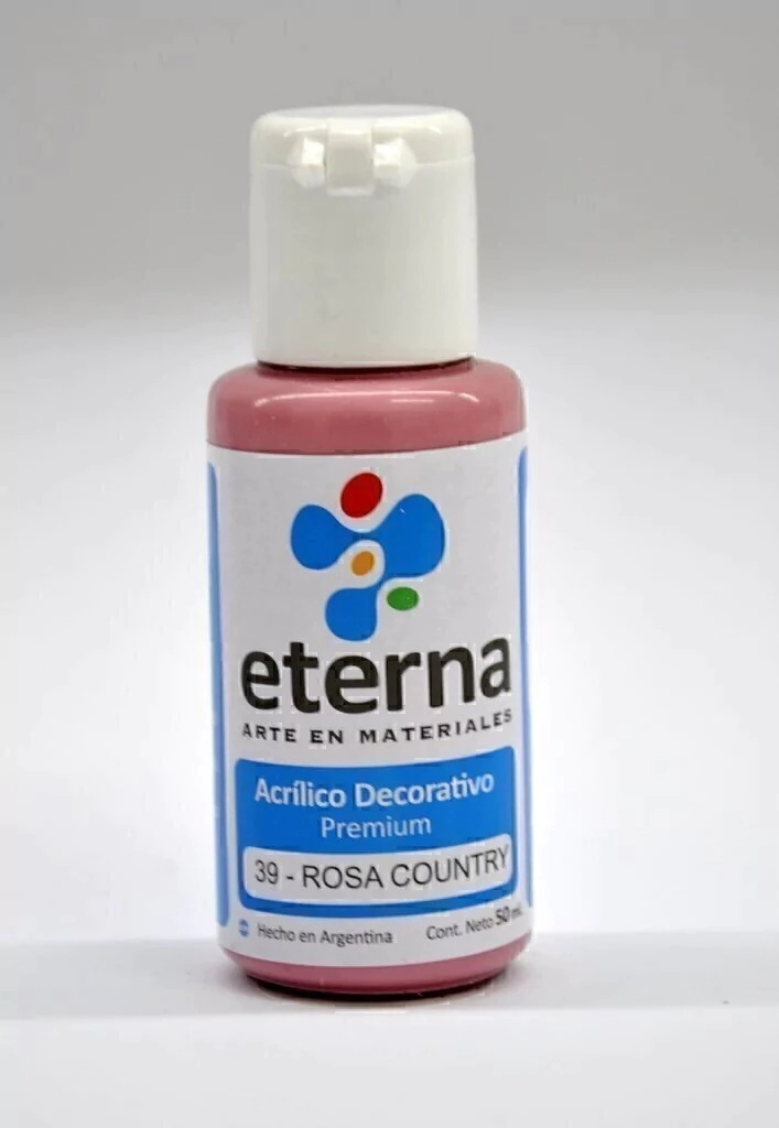 Acrilico dec. Rosa Country 50ml Eterna