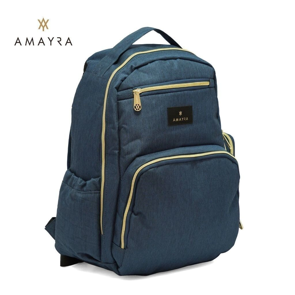 Mochila Maternal Amayra Azul