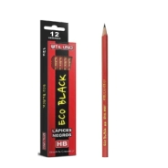 Lapices Negros HBs/goma x10 Util Uno