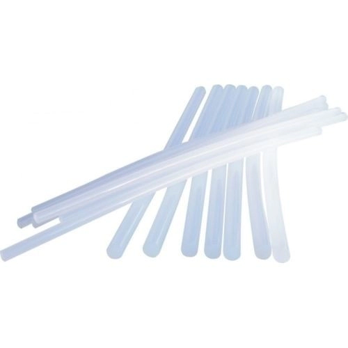 Barra Silicona 7,2mmx27cm Cristal x10