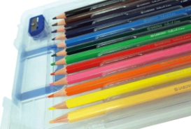 Estuche Lapices Colores Sabonis x12 largo c/sacap