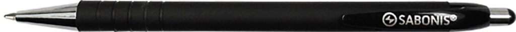 Boligrafo Retractil Sabonis Negro