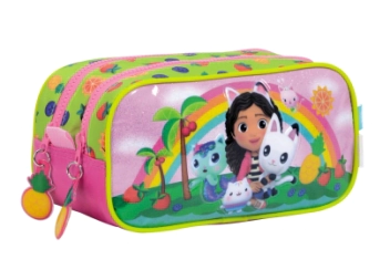 CARTUCHERA GABBY DOLLHOUSE DOBLE