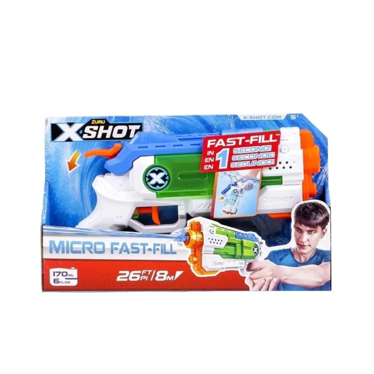 X-SHOT - WATER BLASTER- Fast Fill Blaster Small