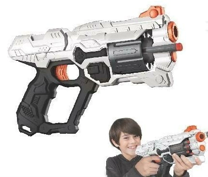 REVOLVER LANZA DARDOS X10