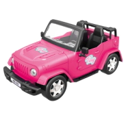 MU&Ntilde;ECA TINY Y SU JEEP