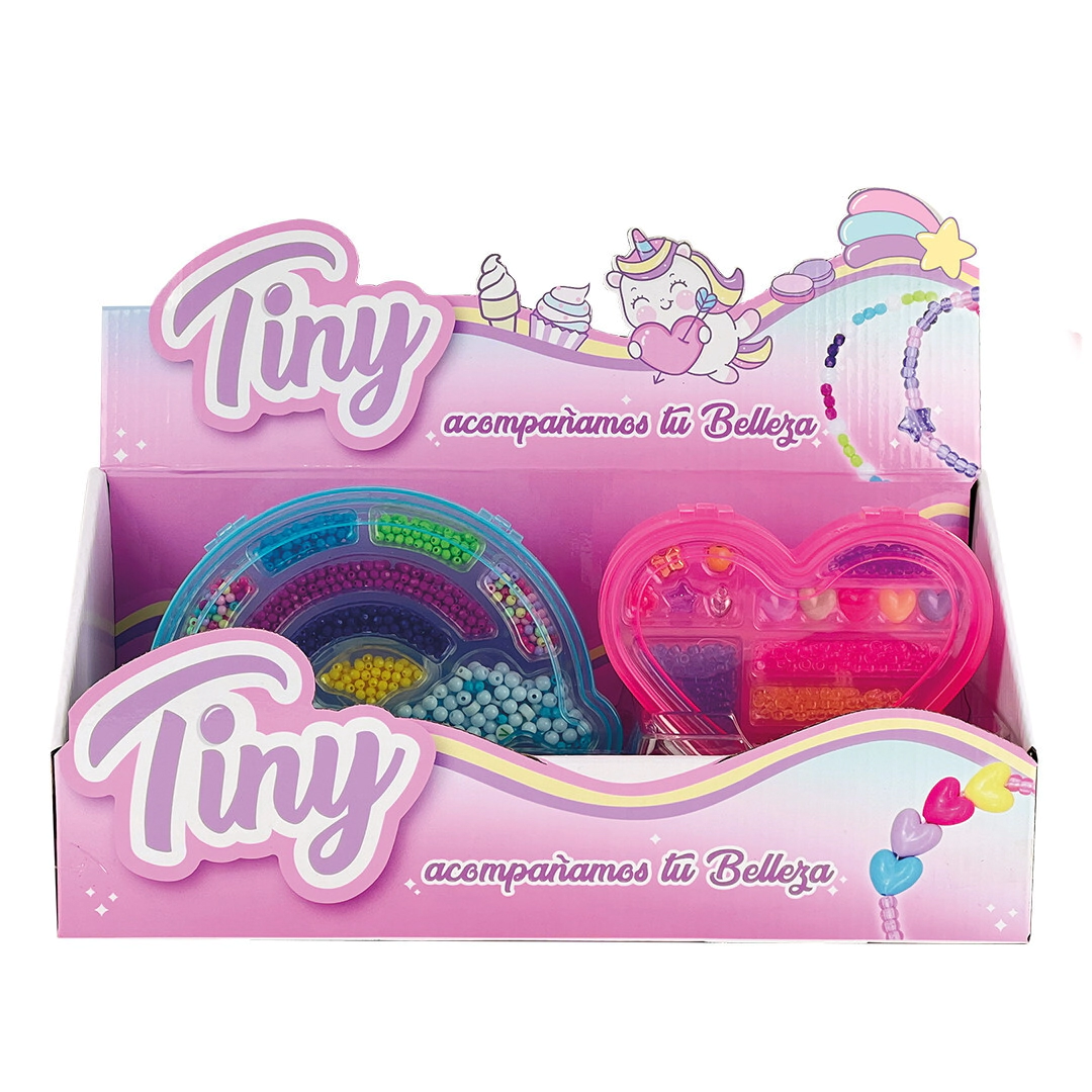 SET DE BIJOUTERIE CORAZ�N - ARCOIRIS
(6 PIEZAS / DISPLAY BOX)