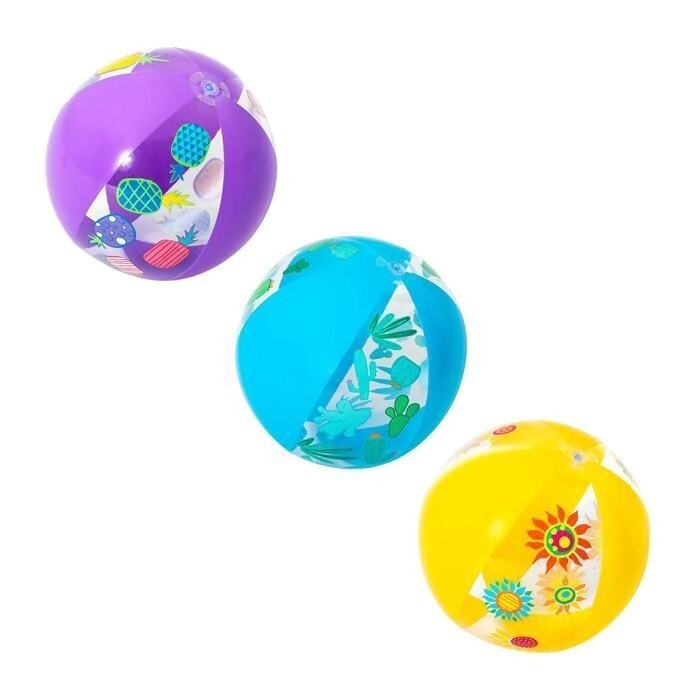 PELOTA DE PLAYA FASHION SURTIDO 51 CM (B/36)