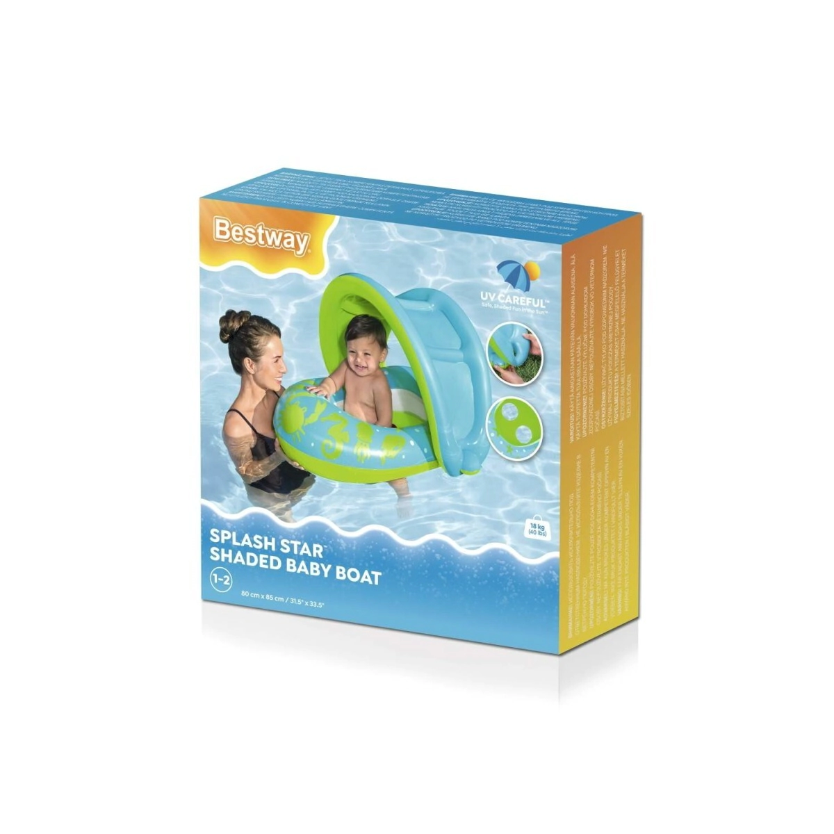 ASIENTO BABY SURTIDO 80 X 85 CM (B/24) BESTWAY (2337)