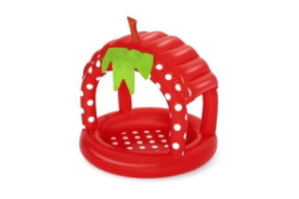 PILETA CON TECHO FRUTILLA 91 X 91 X 91 CM (B/6)