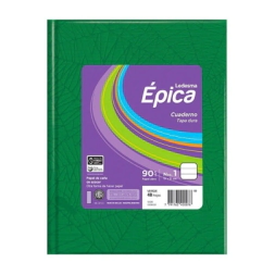 Cuaderno Epica N1 Verde Ara�a 48Hj Ray.