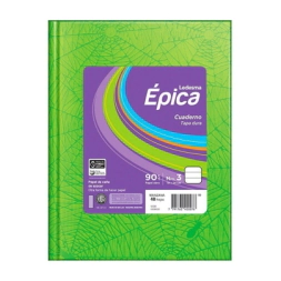 Cuaderno Epica N3 Araa V. MANZANA Ray. 48Hjs