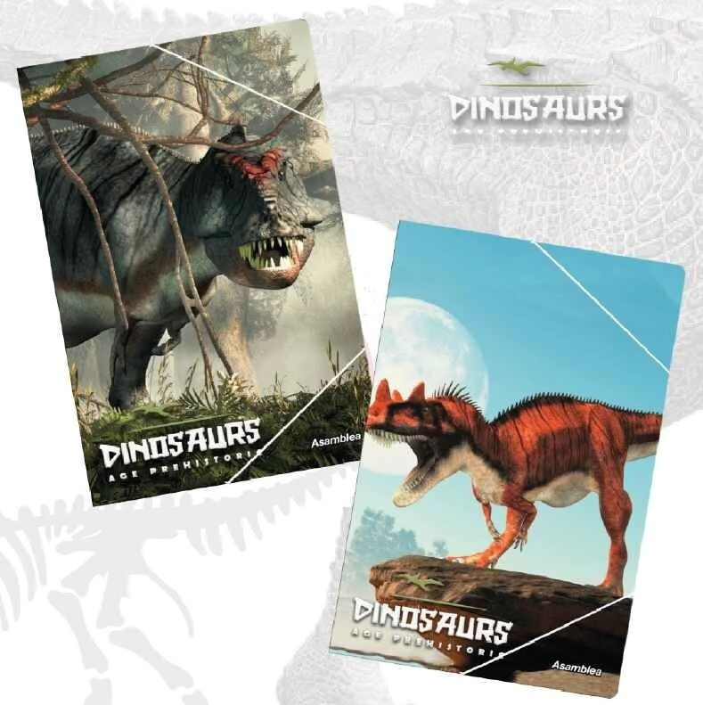 CARPETA 3SOLAPAS DINOSAURIOS 2