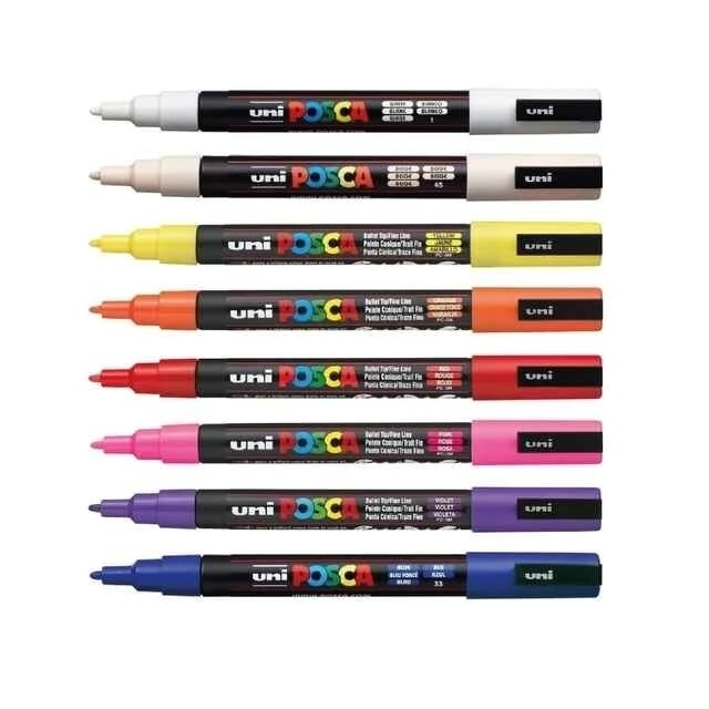 MARCADOR POSCA - PC-3M PTA. MEDIANA