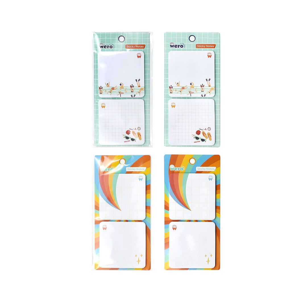 Sticky Note Summer Vacation / Travel Wero