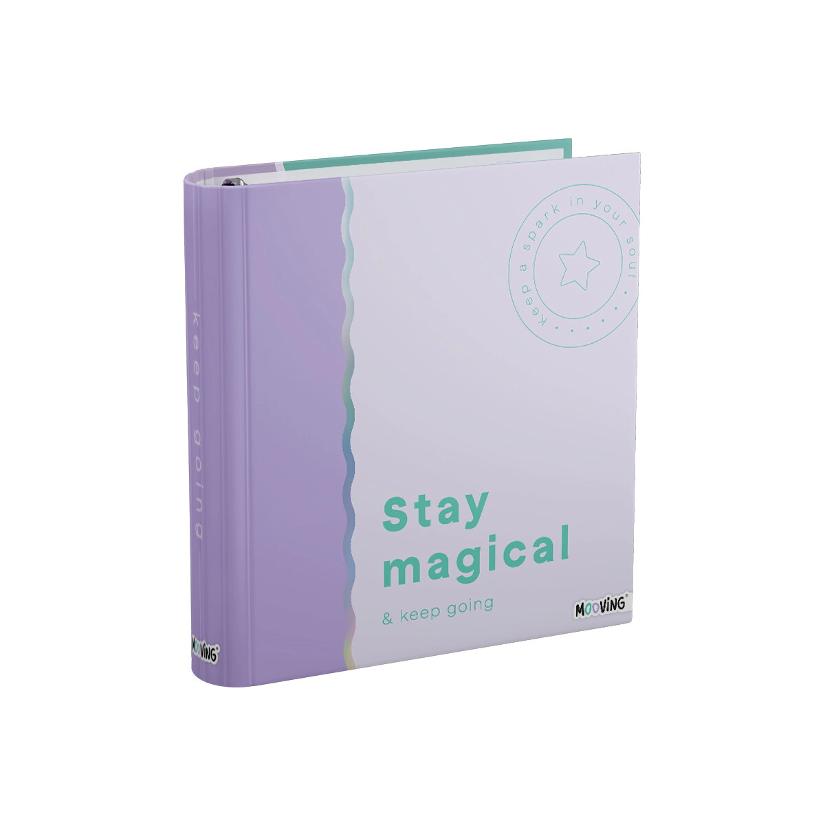 Carpeta Escolar 3x40 Pastel Mooving