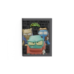 Cuaderno 16x21 T/F Abrochado 48 hjs. Ultra Zombies Mooving