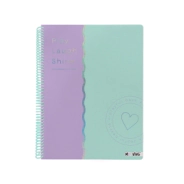Cuaderno Universitario Rayado Pastel Mooving