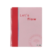 Cuaderno Universitario Rayado Pastel Mooving