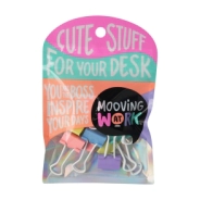 MAW Mania - Binder Clips 19 mm 12 u. Mooving