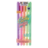 Coloring- Roller Tinta Gel Pastel x5 Mooving