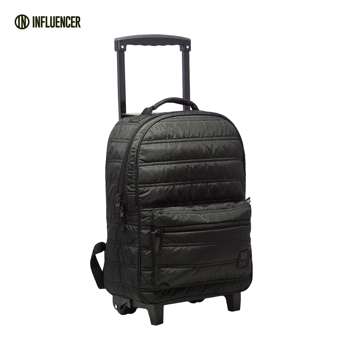 MOCHILA C/CARRO INFLUENCER NEGRA