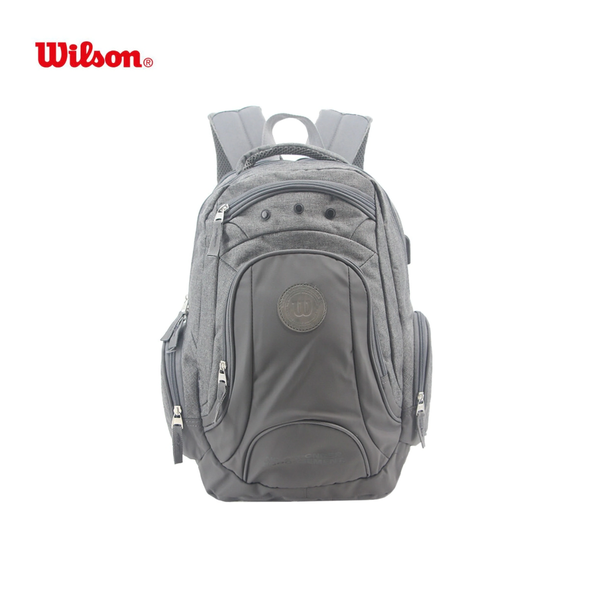 MOCHILA WILSON OPEN GRIS