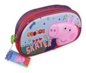 Cartuchera Peppa 3D neop 1 cierre
