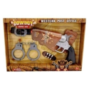 Set Cowboy revolver con accesorios
