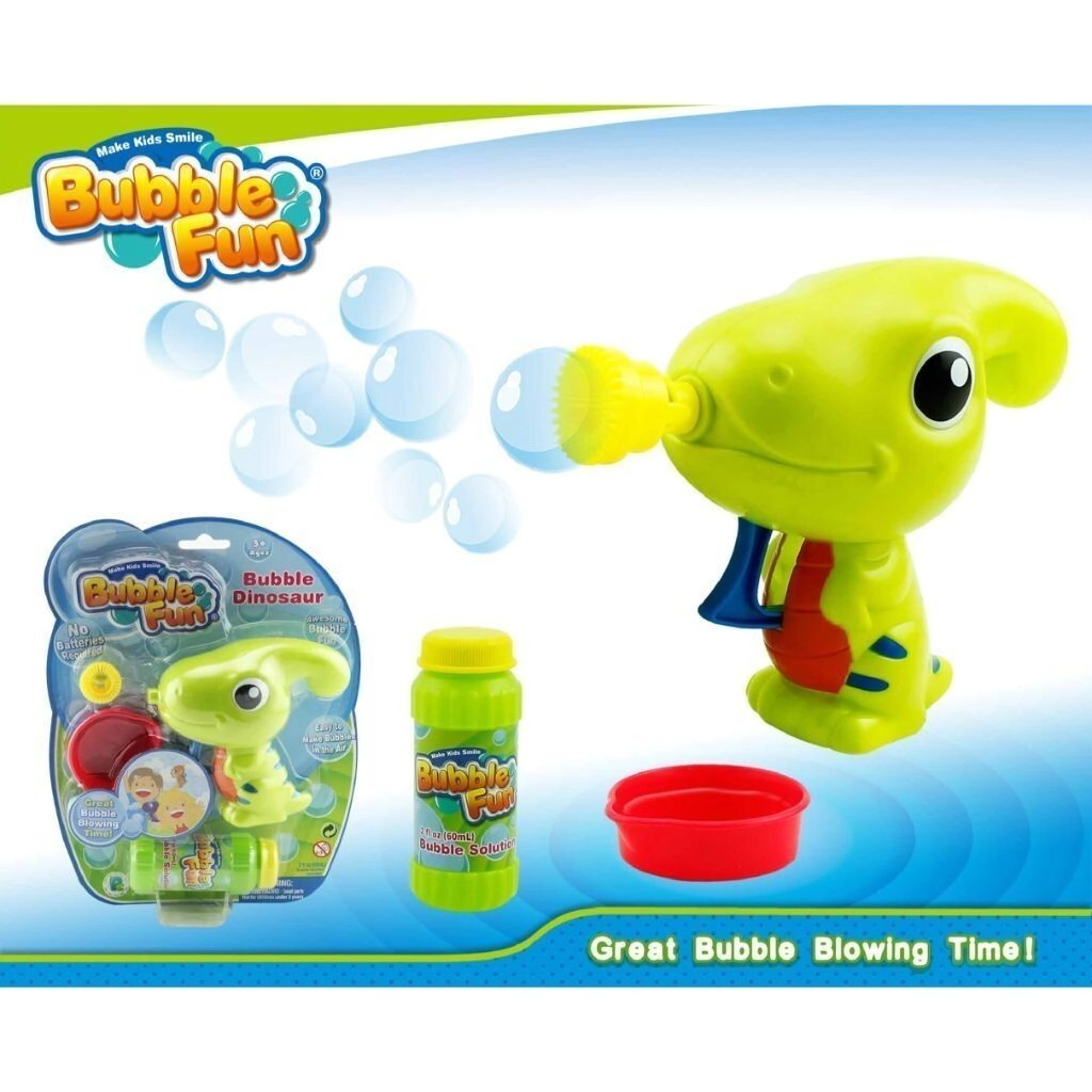 Burbujero Bubble Fun Friction Dinosaurio