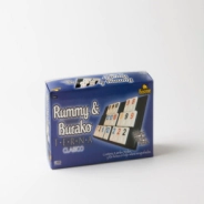 Rummy Burako Terna Clasico Plateado