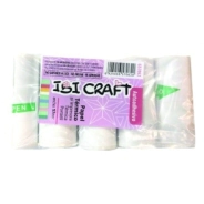 PAPEL P/IMPRESORA IBICRAFT AUTOADH. x5  BLANCO 3mts