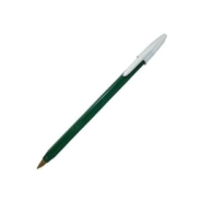 Boligrafo BIC Opaco 1mm Verde Pack x10 Un.