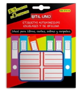 Etiquetas Autoadhesivas azules 25 planchas