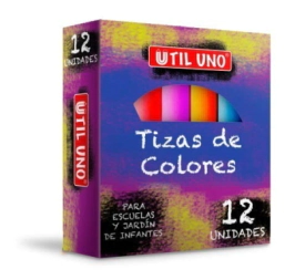 Tiza de Colores Surtida x12u