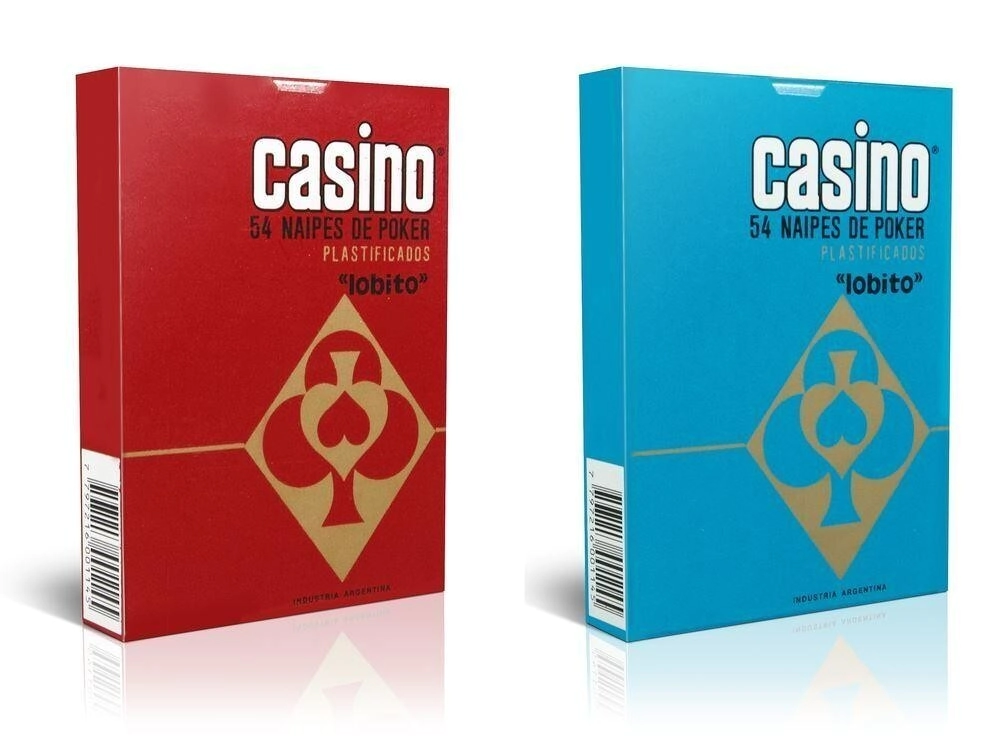 Naipes Casino Poker 54 Plastif. Lobito