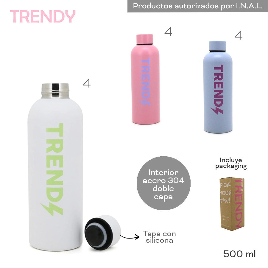 Botella Termica Trendy