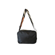 Morral Doble con Cinta Sublimada Boerss CITY NEGRO