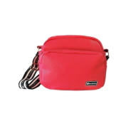 Bandolera Boerss CUERO ECOLOGICO ROJO