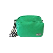 Bandolera Boerss CUERO ECOLOGICO VERDE