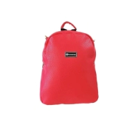 Mochila Boerss CUERO ECOLOGICO ROJO