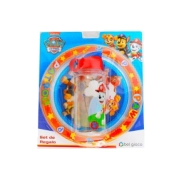 Plato + Botella Flip Top Paw Patrol