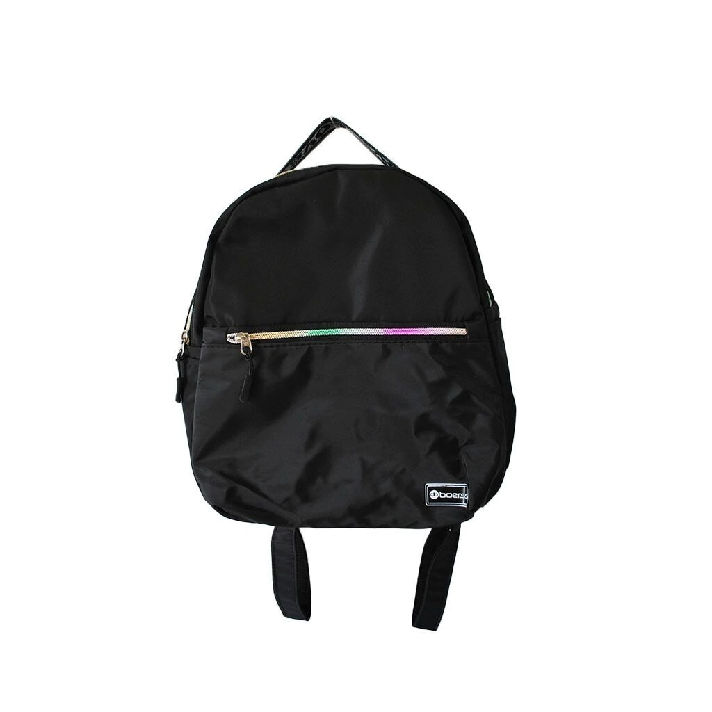 Mochila con Cinta Sublimada Boerss CITY NEGRO